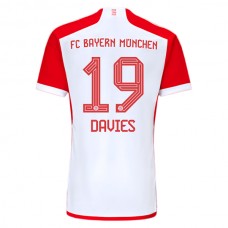 FC Bayern München Fotbalový Dres 2023-24 Alphonso Davies 19 Domácí