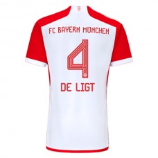 FC Bayern München Fotbalový Dres 2023-24 De Ligt 4 Domácí