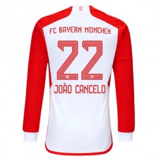 FC Bayern München Fotbalový Dres 2023-24 Joao Cancelo 22 Domácí Dlouhý Rukáv