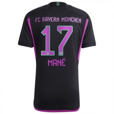 FC Bayern München Fotbalový Dres 2023-24 Sadio Mané 17 Venkovní