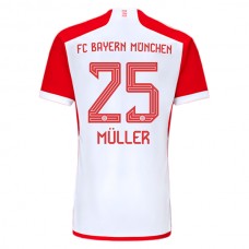 FC Bayern München Fotbalový Dres 2023-24 Thomas Müller 25 Domácí