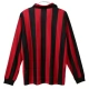 Fotbalové Dresy AC Milan Domácí Retro 1988-89 Dlouhý Rukáv