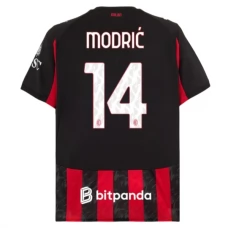 Fotbalové Dresy AC Milan Modrić 14 Domácí 2025-26
