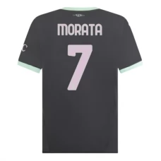Fotbalové Dresy AC Milan Morata 7 Alternativní 2024-25