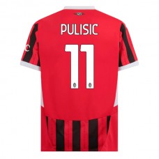 Fotbalové Dresy AC Milan Pulisic 11 Domácí 2024-25