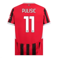 Fotbalové Dresy AC Milan Pulisic 11 Domácí 2024-25