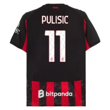 Fotbalové Dresy AC Milan Pulisic 11 Domácí 2025-26