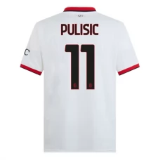 Fotbalové Dresy AC Milan Pulisic 11 Venkovní 2024-25