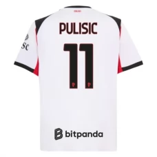 Fotbalové Dresy AC Milan Pulisic 11 Venkovní 2025-26
