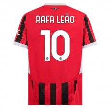 Fotbalové Dresy AC Milan Rafa Leão 10 Domácí 2024-25