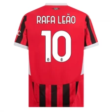Fotbalové Dresy AC Milan Rafa Leão 10 Domácí 2024-25