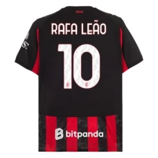 Fotbalové Dresy AC Milan Rafa Leão 10 Domácí 2025-26