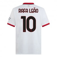 Fotbalové Dresy AC Milan Rafa Leão 10 Venkovní 2024-25
