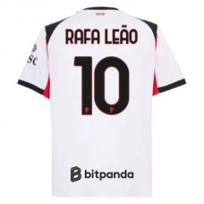 Fotbalové Dresy AC Milan Rafa Leão 10 Venkovní 2025-26