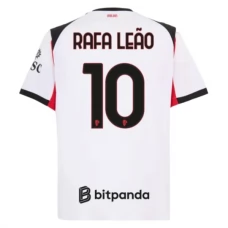 Fotbalové Dresy AC Milan Rafa Leão 10 Venkovní 2025-26