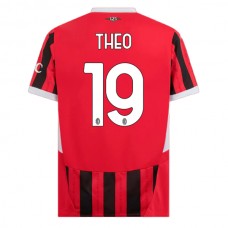 Fotbalové Dresy AC Milan Theo 19 Domácí 2024-25
