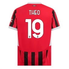 Fotbalové Dresy AC Milan Theo 19 Domácí 2024-25