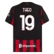 Fotbalové Dresy AC Milan Theo 19 Domácí 2025-26