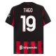 Fotbalové Dresy AC Milan Theo 19 Domácí 2025-26