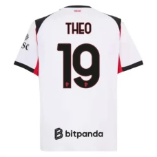 Fotbalové Dresy AC Milan Theo 19 Venkovní 2025-26