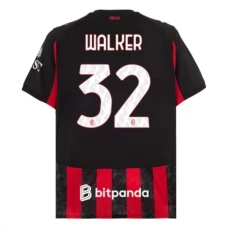 Fotbalové Dresy AC Milan Walker 32 Domácí 2025-26