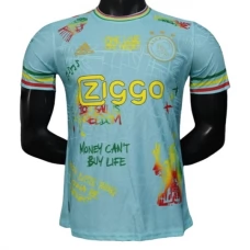 Fotbalové Dresy Ajax Amsterdam Domácí Special Edition Bob Marley Blue 2025-26