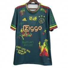 Fotbalové Dresy Ajax Amsterdam Domácí Special Edition Bob Marley Green 2025-26