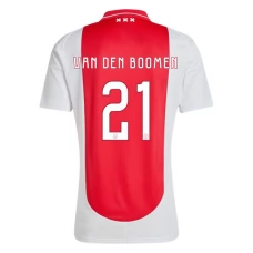 Fotbalové Dresy Ajax Amsterdam Van Den Boomen 21 Domácí 2024-25