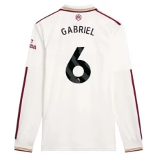 Fotbalové Dresy Arsenal Gabriel 6 Alternativní 2025-26 Dlouhý Rukáv