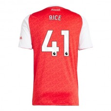 Fotbalové Dresy Arsenal Rice 41 Domácí 2025-26