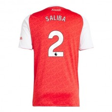Fotbalové Dresy Arsenal Saliba 2 Domácí 2025-26