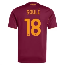 Fotbalové Dresy AS Řím Soule 18 Domácí 2025-26