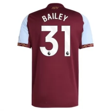 Fotbalové Dresy Aston Villa Bailey 31 Domácí 2025-26