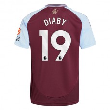 Fotbalové Dresy Aston Villa Diaby 19 Domácí 2024-25