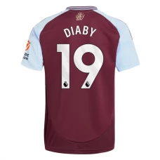 Fotbalové Dresy Aston Villa Diaby 19 Domácí 2024-25