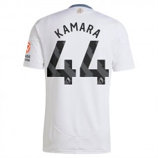 Fotbalové Dresy Aston Villa Kamara 44 Venkovní 2024-25