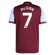 Fotbalové Dresy Aston Villa McGinn 7 Domácí 2025-26
