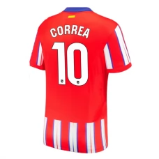 Fotbalové Dresy Atlético Madrid Correa 10 Domácí 2024-25