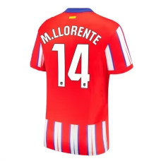 Fotbalové Dresy Atlético Madrid M.Llorente 14 Domácí 2024-25