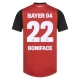 Fotbalové Dresy Bayer 04 Leverkusen Boniface 22 Domácí 2024-25