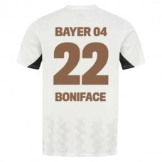 Fotbalové Dresy Bayer 04 Leverkusen Boniface 22 Venkovní 2024-25