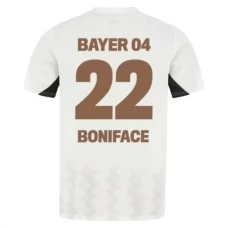 Fotbalové Dresy Bayer 04 Leverkusen Boniface 22 Venkovní 2024-25