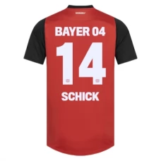 Fotbalové Dresy Bayer 04 Leverkusen Schick 14 Domácí 2024-25