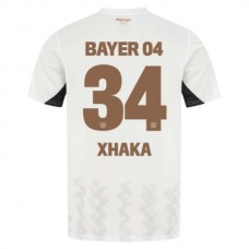 Fotbalové Dresy Bayer 04 Leverkusen Xhaka 34 Venkovní 2024-25