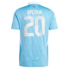 Fotbalové Dresy Belgie Openda 20 Venkovní Euro 2024