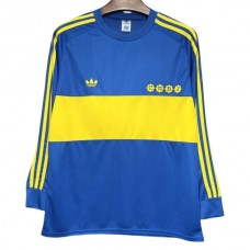 Fotbalové Dresy Boca Juniors Domácí Retro 1981-82 Dlouhý Rukáv