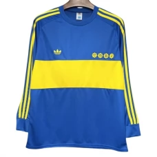 Fotbalové Dresy Boca Juniors Domácí Retro 1981-82 Dlouhý Rukáv