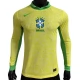 Fotbalové Dresy Brazílie Domácí Copa América 2024 Dlouhý Rukáv