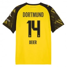 Fotbalové Dresy BVB Borussia Dortmund Beier 14 Domácí 2025-26