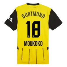 Fotbalové Dresy BVB Borussia Dortmund Moukoko 18 Domácí 2024-25